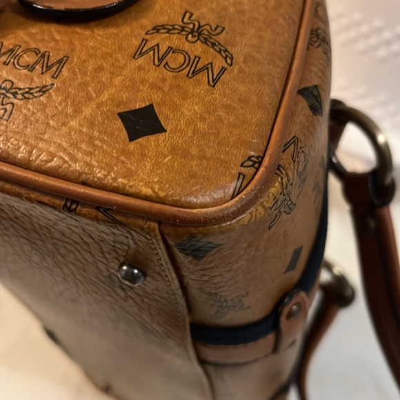 MCM Brown Boston Bag - Picture 11 of 14